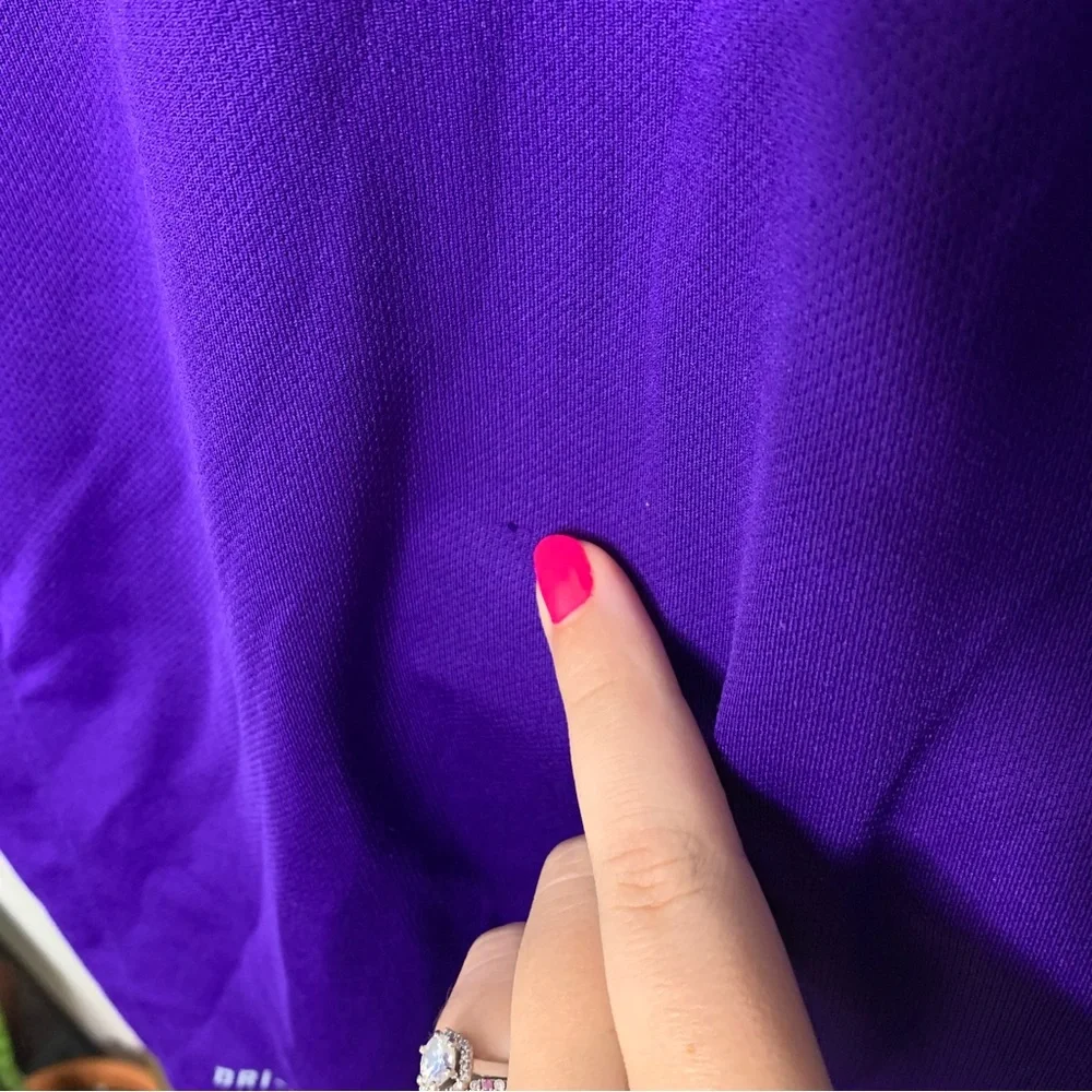 Nike Dri-Fit Deep Purple Polo Shirt